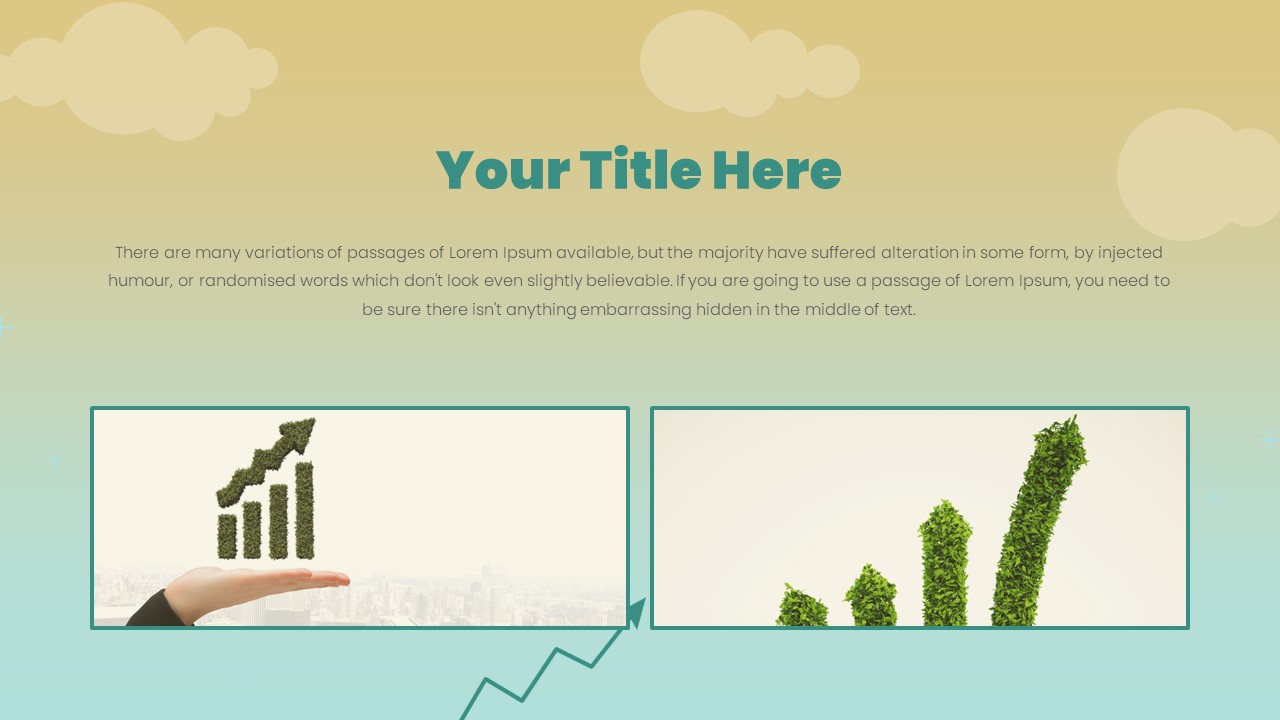 Growth PowerPoint Theme titles