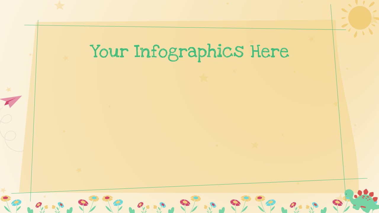 Kindergarten PowerPoint Presentation Theme infographics