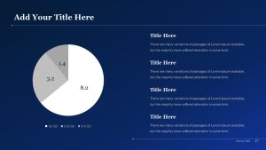 McKinsey PPT Presentation Template Pie Chart