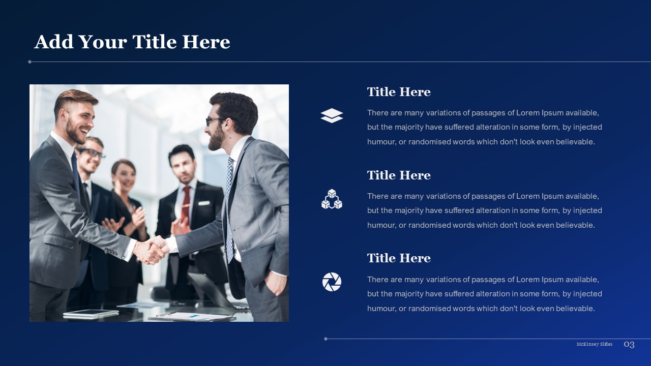 McKinsey Presentation PPT Template