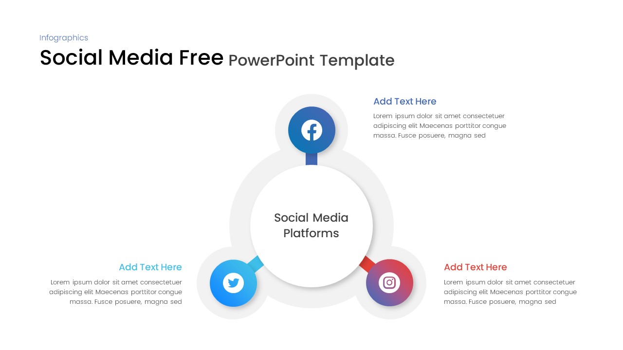 Social Media Free PowerPoint Template