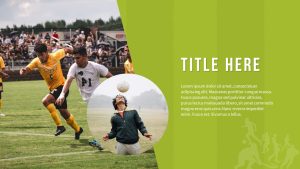 Sports PowerPoint Theme Slide