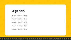 Transportation PowerPoint Theme agenda