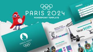 Free Animated Olympic Games Paris 2024 PowerPoint Template