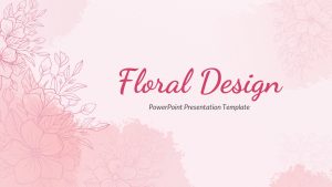 Floral PowerPoint Presentation Template Deck