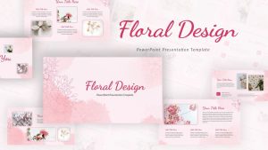 Floral PowerPoint Template Deck