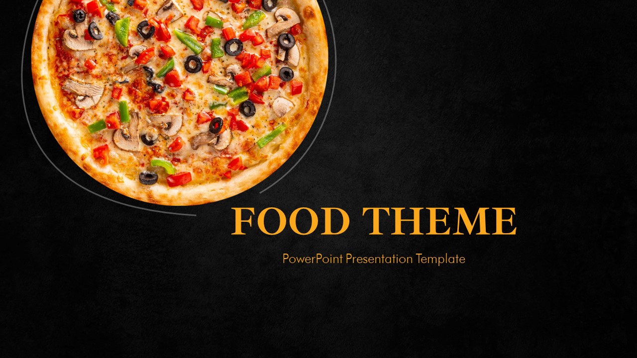 Food PPT Theme For Presentation