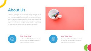 Geometric PowerPoint Template Deck about us