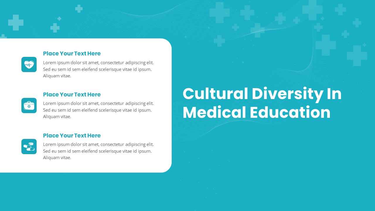 Professional Medical PowerPoint Template Education Slide