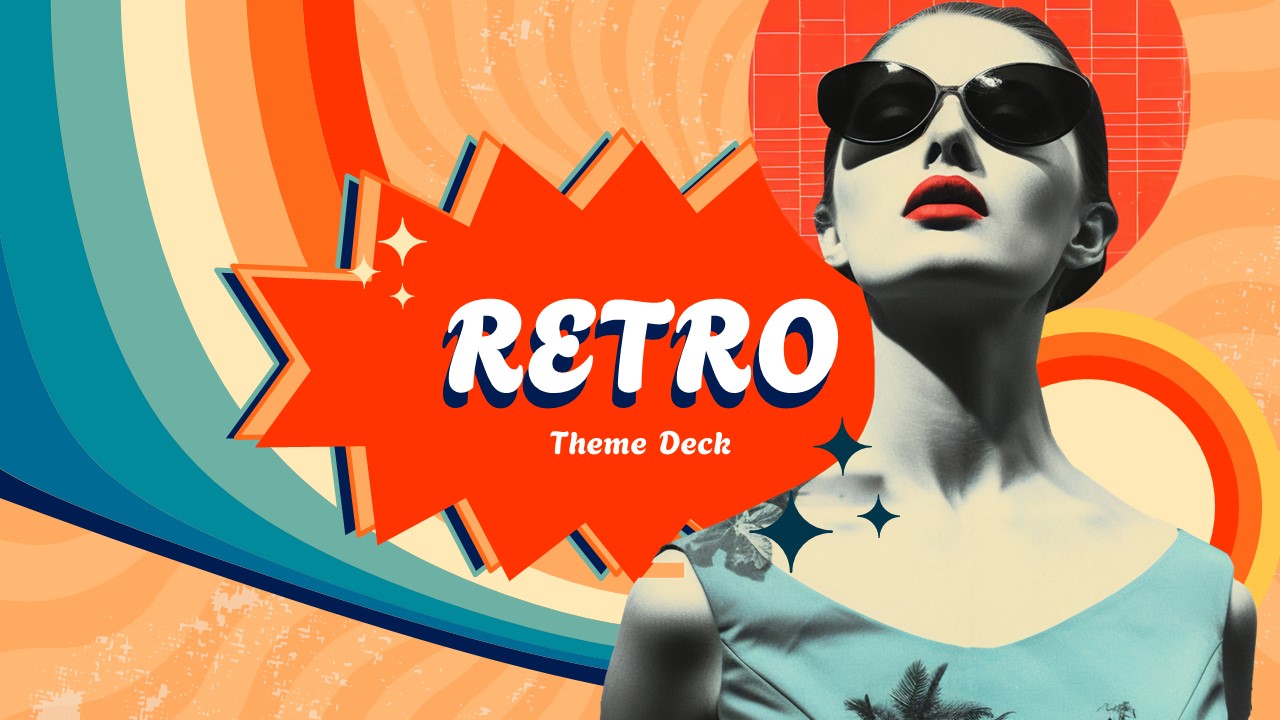 Retro Design Style PowerPoint Template