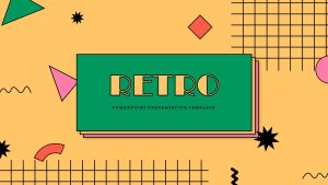 Retro Style PPT Deck Template