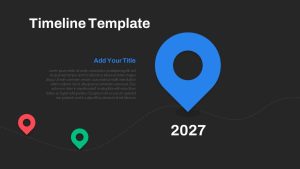 Timeline PPT Animation Template Using Morph