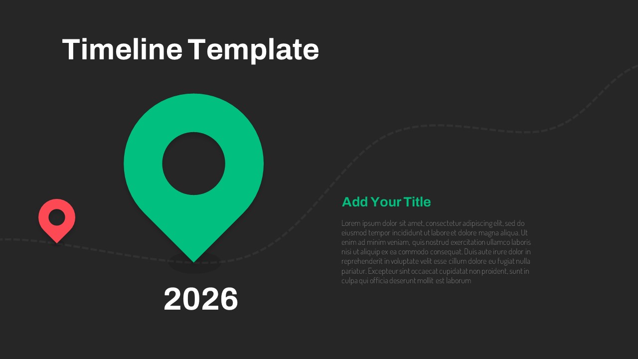 Timeline PPT Animation Template Using Morph Transition