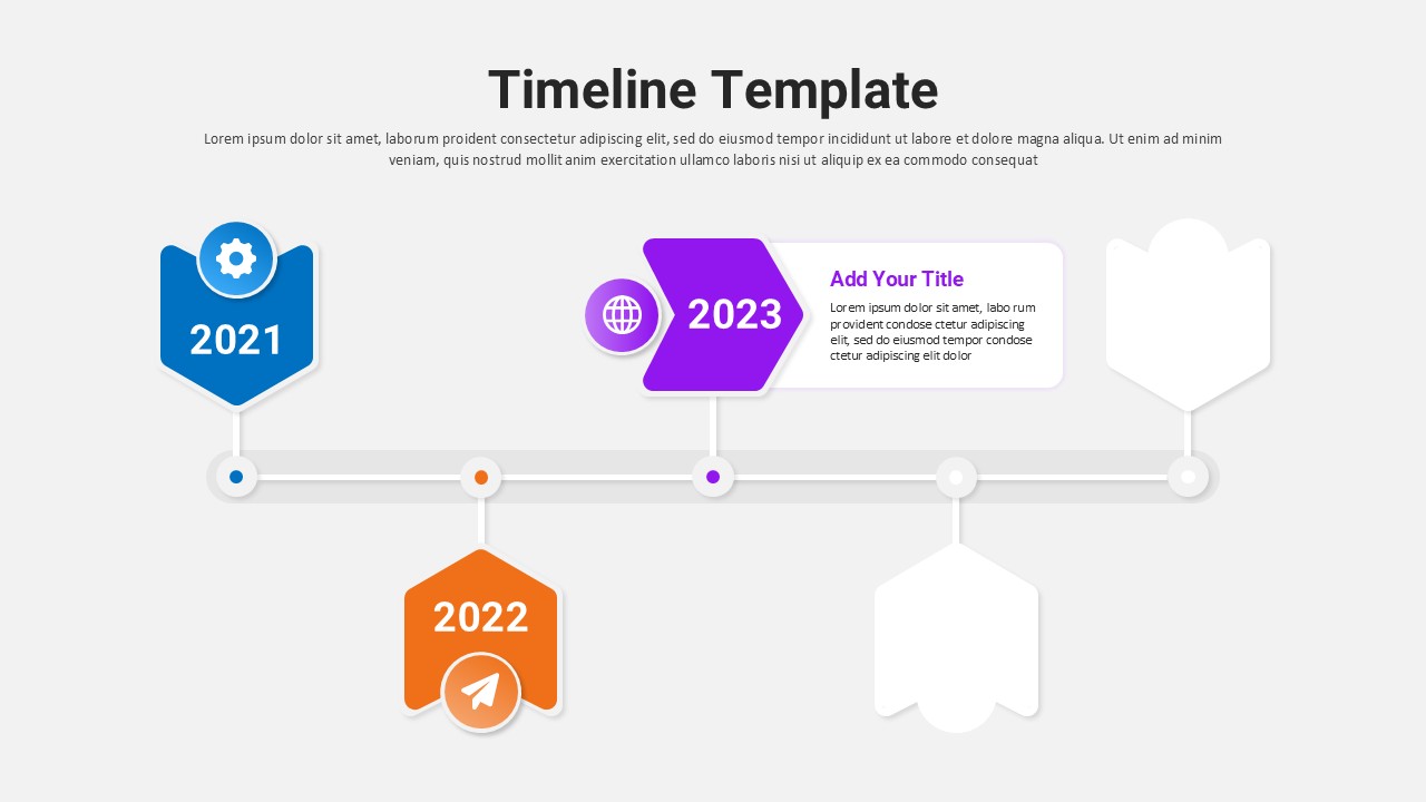 Timeline PPT Presentation Template Morph Transition