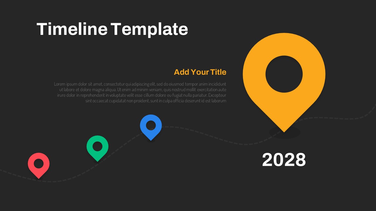 Timeline PowerPoint Animation Template Using Morph