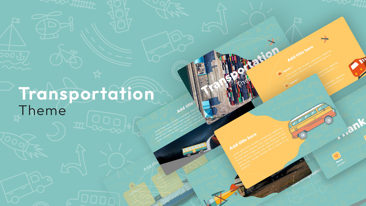 Transportation PowerPoint Presentation Theme