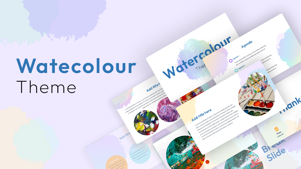 Water color PowerPoint Theme