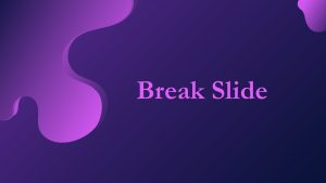 Abstract Theme For PowerPoint break slide
