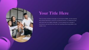 Abstract Theme For PowerPoint title