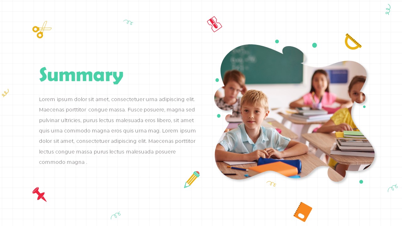 Education PowerPoint Theme summary