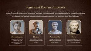 History Presentation Template emperors