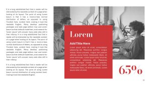 Magazine PowerPoint Template Slide