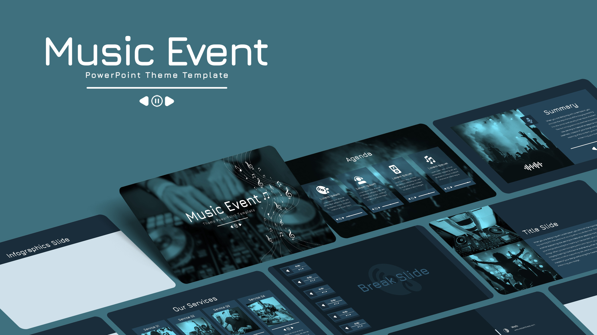 Music PowerPoint Theme Featured Image