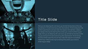 Music PowerPoint Theme Title Slide