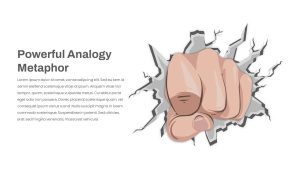 Powerful Analogy Metaphor PowerPoint Template