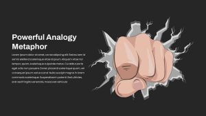 Powerful Analogy Metaphor PowerPoint Template