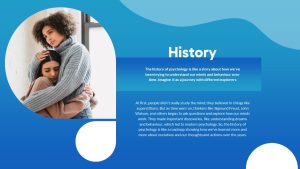 Psychology PowerPoint Template Free history