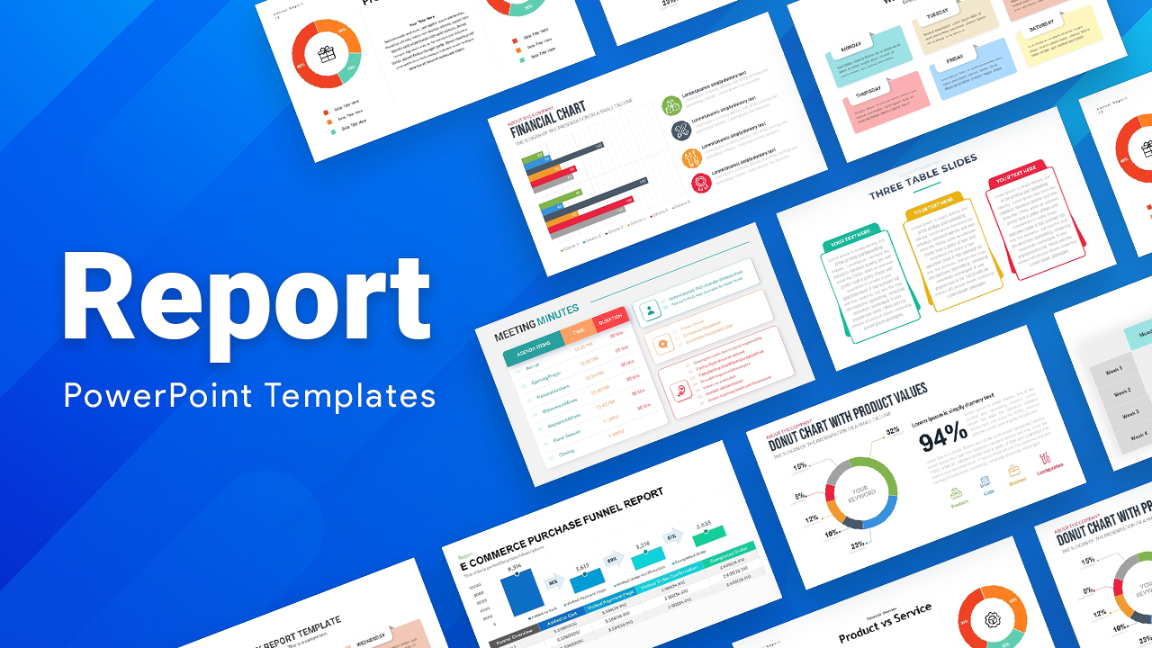 Report PowerPoint templates tag featured image