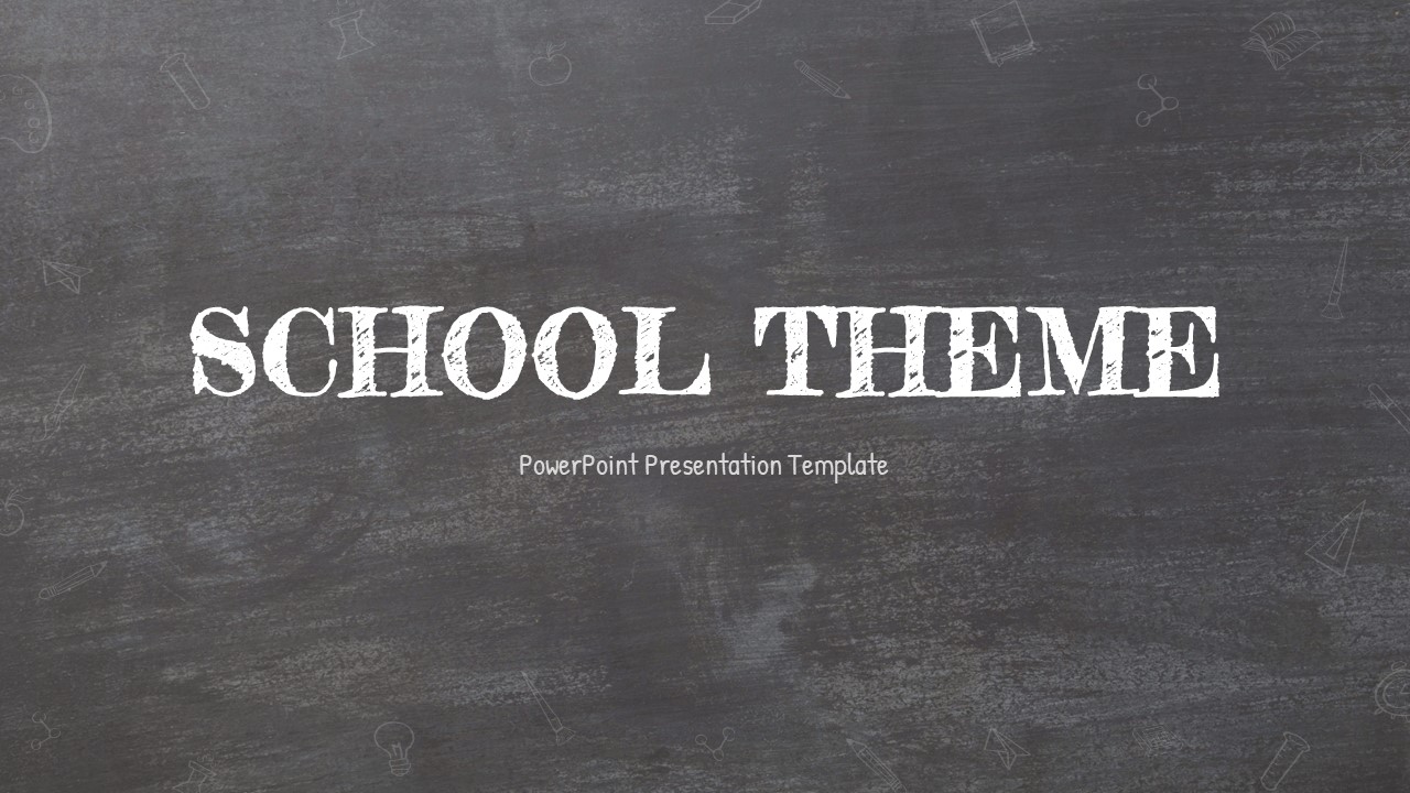 School PowerPoint Theme