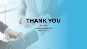 Software Consulting PowerPoint Theme Thankyou Slide