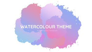 Watercolor PowerPoint Theme