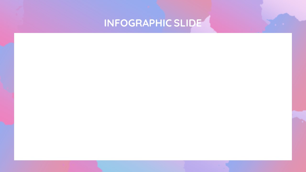 Watercolor PowerPoint Theme Infographics