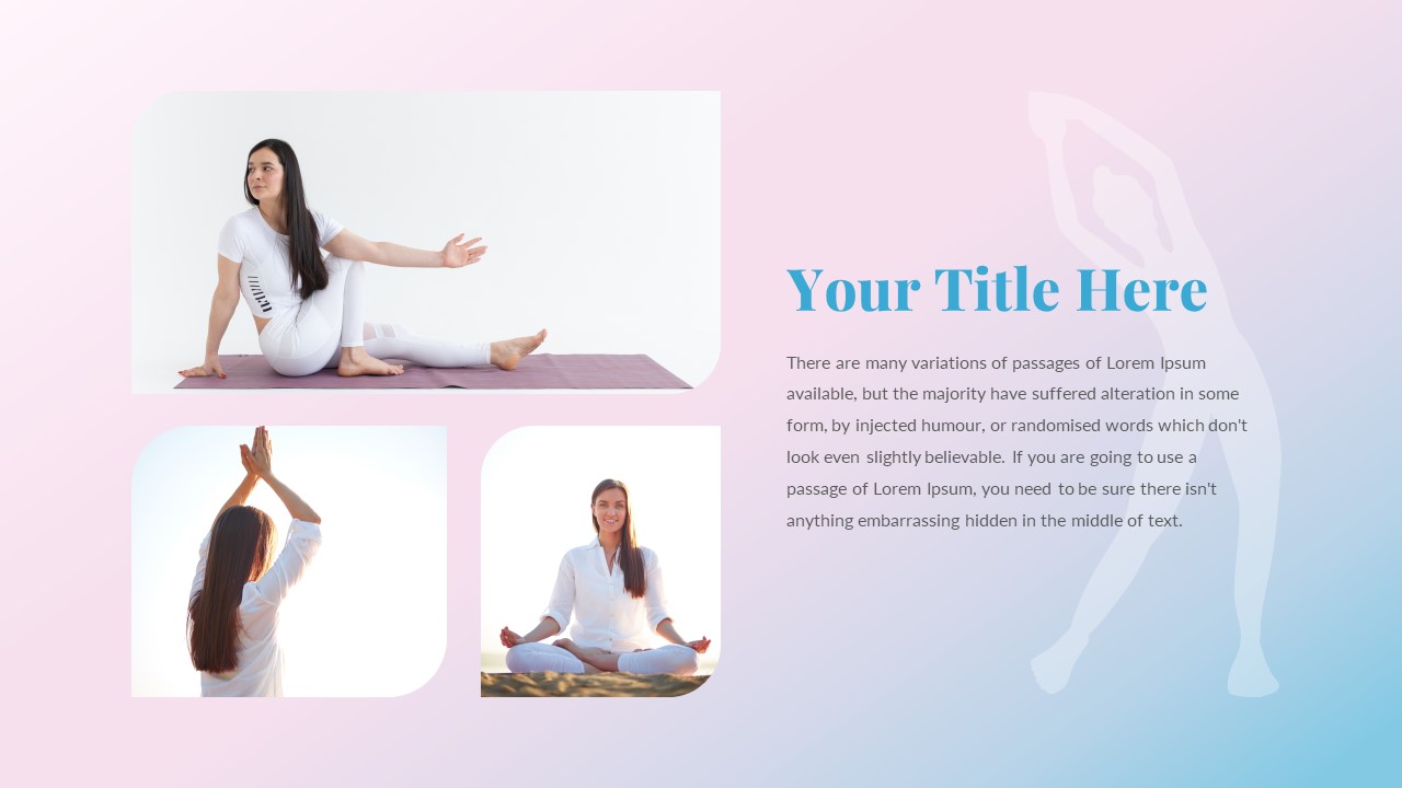 Yoga Theme PPT Presentation Template