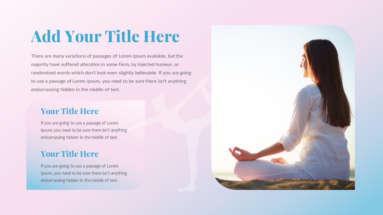 Yoga Theme PowerPoint Presentation Template