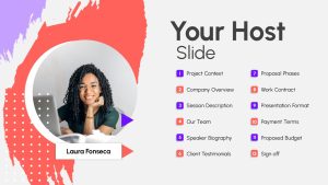 Your Host PowerPoint Template