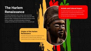 African American History Presentation Template cultural