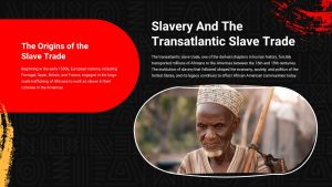 African American History Presentation Template origins