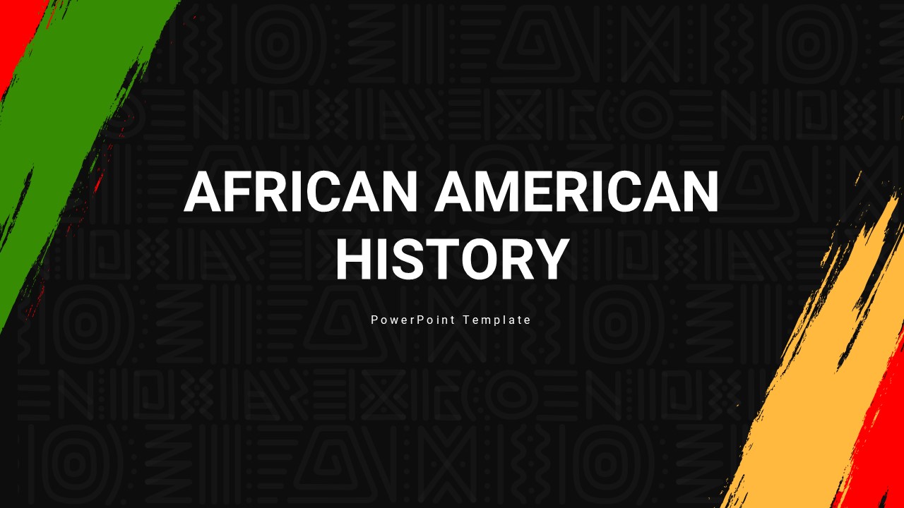 African American History Presentation Template