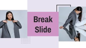 Apparel Fashion PowerPoint Theme break slide