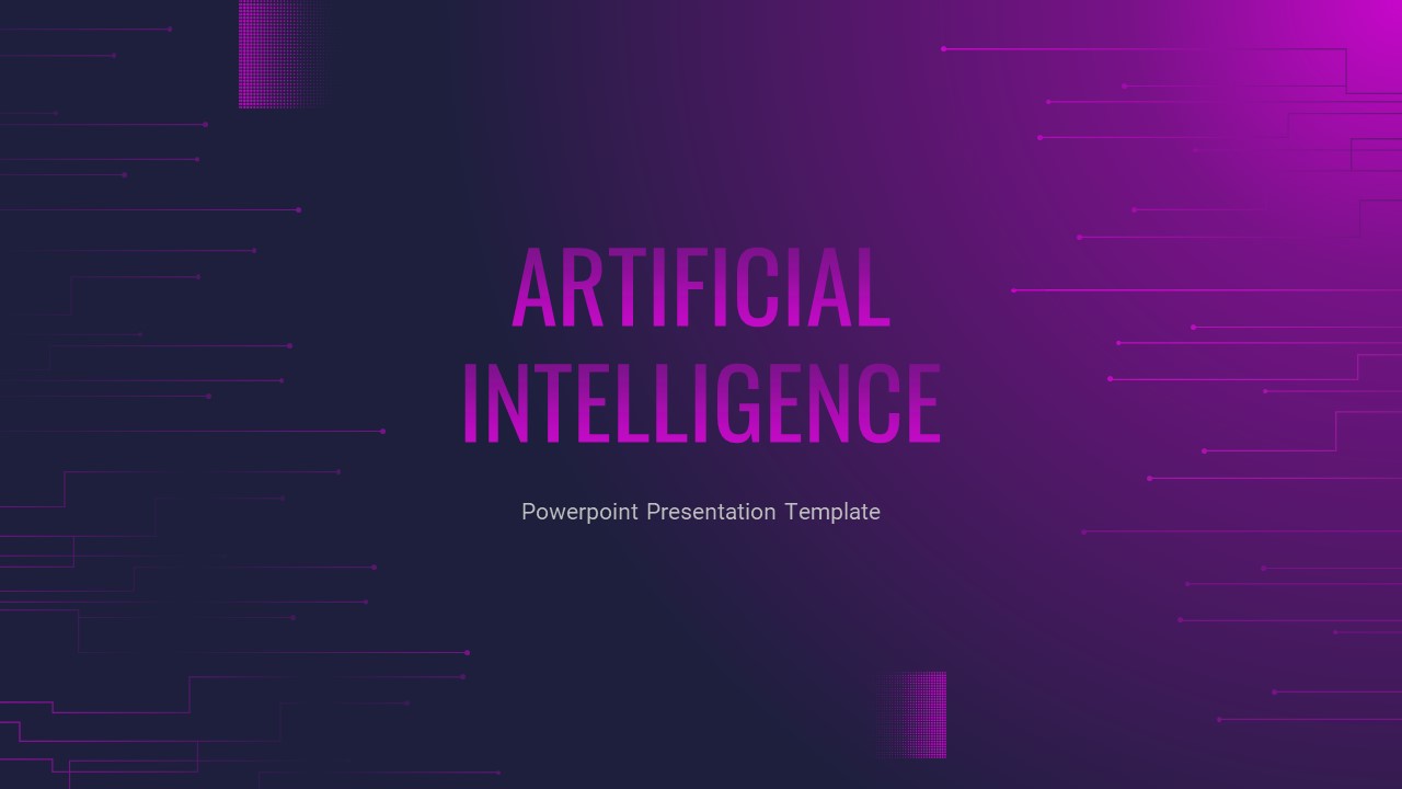 Artificial Intelligence PowerPoint Presentation Theme