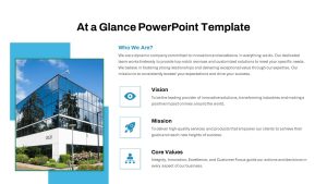 At a Glance PowerPoint Template