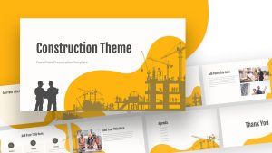 Construction Presentation Theme For PowerPoint