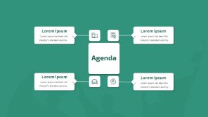 Education Theme For PowerPoint Agenda