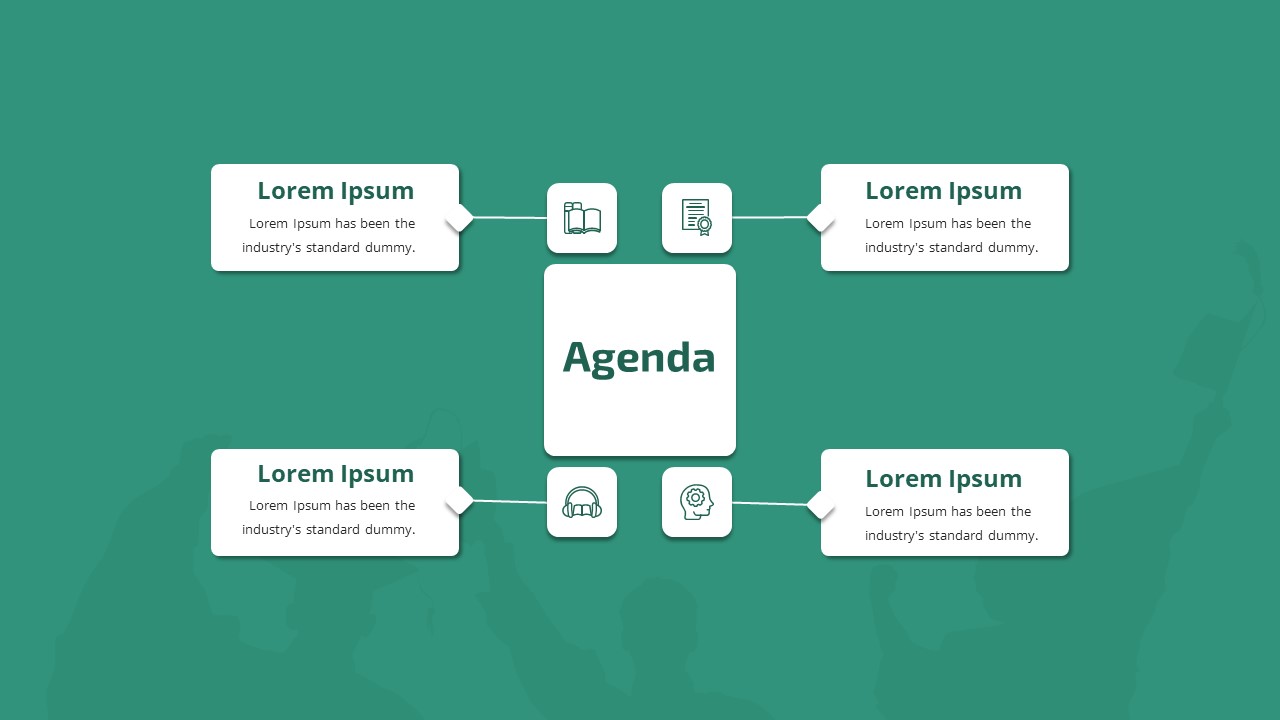 Education Theme For PowerPoint Agenda