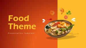 Food Theme PowerPoint Presentation