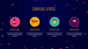 Free PowerPoint And Google Slides Carnival Templates Services Slide For Presentations